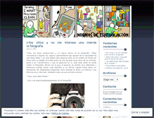 Tablet Screenshot of normasdeequivocacion.wordpress.com