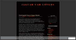 Desktop Screenshot of jaguarthecar.wordpress.com