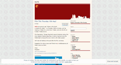 Desktop Screenshot of nufs.wordpress.com