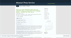 Desktop Screenshot of mopressservice.wordpress.com