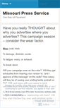 Mobile Screenshot of mopressservice.wordpress.com