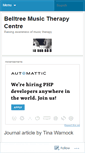 Mobile Screenshot of belltreemusictherapy.wordpress.com