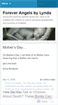 Mobile Screenshot of foreverangels.wordpress.com