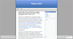 Desktop Screenshot of pauloriv71.wordpress.com