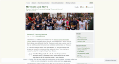 Desktop Screenshot of motivateandmove.wordpress.com