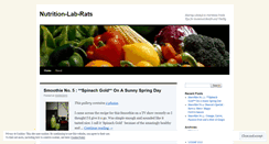 Desktop Screenshot of nutritionlabrats.wordpress.com