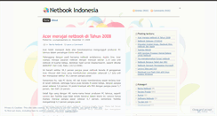 Desktop Screenshot of netbookindonesia.wordpress.com