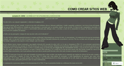 Desktop Screenshot of clasesenlaweb.wordpress.com