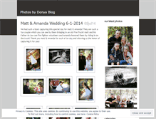 Tablet Screenshot of photosbydonya.wordpress.com