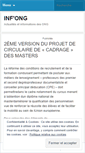 Mobile Screenshot of infong.wordpress.com