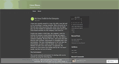 Desktop Screenshot of linuxblazon.wordpress.com