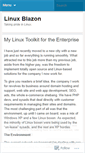 Mobile Screenshot of linuxblazon.wordpress.com