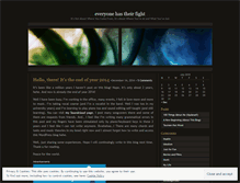 Tablet Screenshot of lesschaotic.wordpress.com