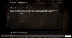 Desktop Screenshot of neohumanitarianism.wordpress.com