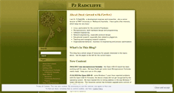 Desktop Screenshot of pjradcliffe.wordpress.com