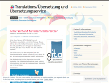 Tablet Screenshot of fachuebersetzung.wordpress.com