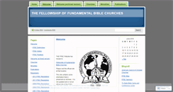Desktop Screenshot of fellowshipoffundamentalbiblechurches.wordpress.com