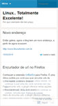 Mobile Screenshot of linuxafundo.wordpress.com