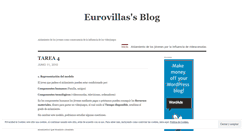 Desktop Screenshot of eurovillas.wordpress.com