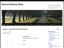 Tablet Screenshot of betaniaeidskog.wordpress.com