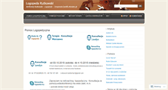Desktop Screenshot of bartlomiejrutkowski.wordpress.com