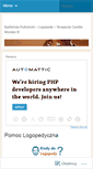 Mobile Screenshot of bartlomiejrutkowski.wordpress.com