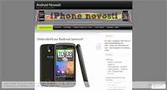 Desktop Screenshot of iphonenovosti.wordpress.com