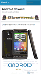 Mobile Screenshot of iphonenovosti.wordpress.com