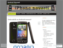 Tablet Screenshot of iphonenovosti.wordpress.com