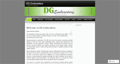 Desktop Screenshot of dgembroidery.wordpress.com