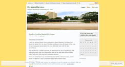 Desktop Screenshot of huahinrental.wordpress.com