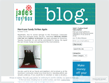 Tablet Screenshot of jadestoyboxblog.wordpress.com