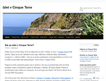 Tablet Screenshot of 5cinqueterre.wordpress.com