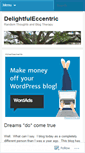 Mobile Screenshot of delightfuleccentric.wordpress.com