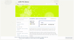 Desktop Screenshot of mienphi.wordpress.com