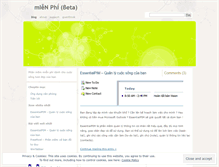 Tablet Screenshot of mienphi.wordpress.com