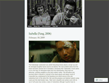 Tablet Screenshot of cinematorium.wordpress.com