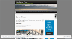 Desktop Screenshot of holedancefilms.wordpress.com