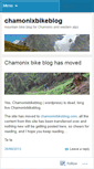 Mobile Screenshot of chamonixbikeblog.wordpress.com