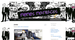 Desktop Screenshot of mememaniacos.wordpress.com