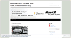 Desktop Screenshot of nelsoncoelho.wordpress.com