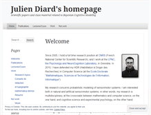 Tablet Screenshot of diard.wordpress.com