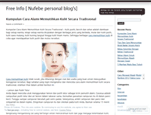 Tablet Screenshot of nufebe.wordpress.com