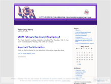 Tablet Screenshot of lrcta.wordpress.com