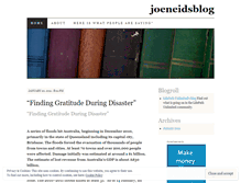 Tablet Screenshot of joeneidsblog.wordpress.com