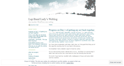 Desktop Screenshot of lapbandlady.wordpress.com