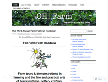 Tablet Screenshot of ohfarm.wordpress.com