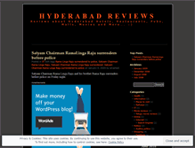 Tablet Screenshot of hyderabadreviews.wordpress.com