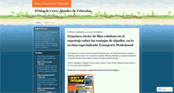 Desktop Screenshot of coveyalquiler.wordpress.com