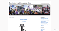 Desktop Screenshot of coalitionagainstcuts.wordpress.com